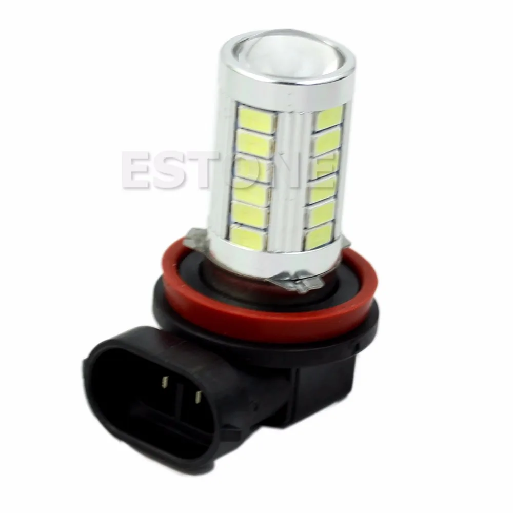 

1Pc H11 Super Bright 5630 SMD 33-LED 12V Auto Car White Fog Lamp Light bulb