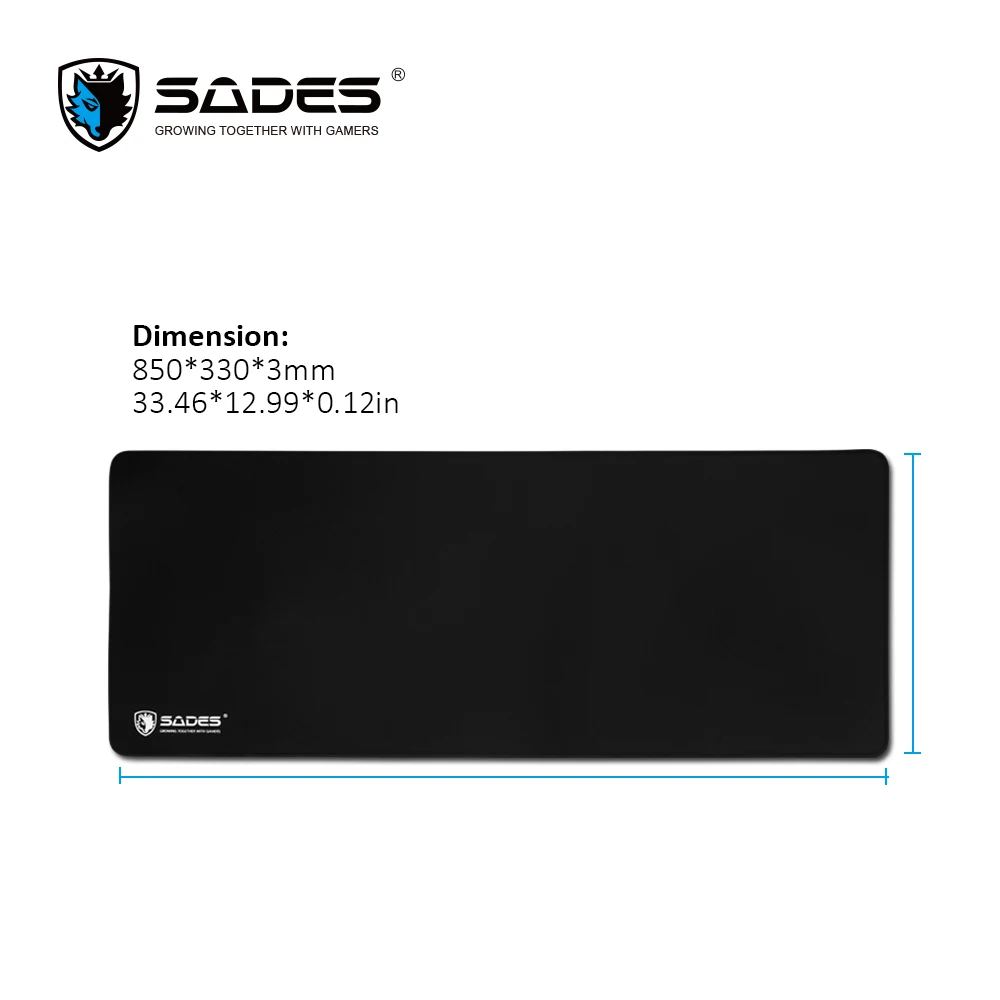 SADES TORNADO Extra Large Size Mouse Pad Natural Rubber Base Non-Slip Cloth Gaming for Professional Gamer | Компьютеры и офис