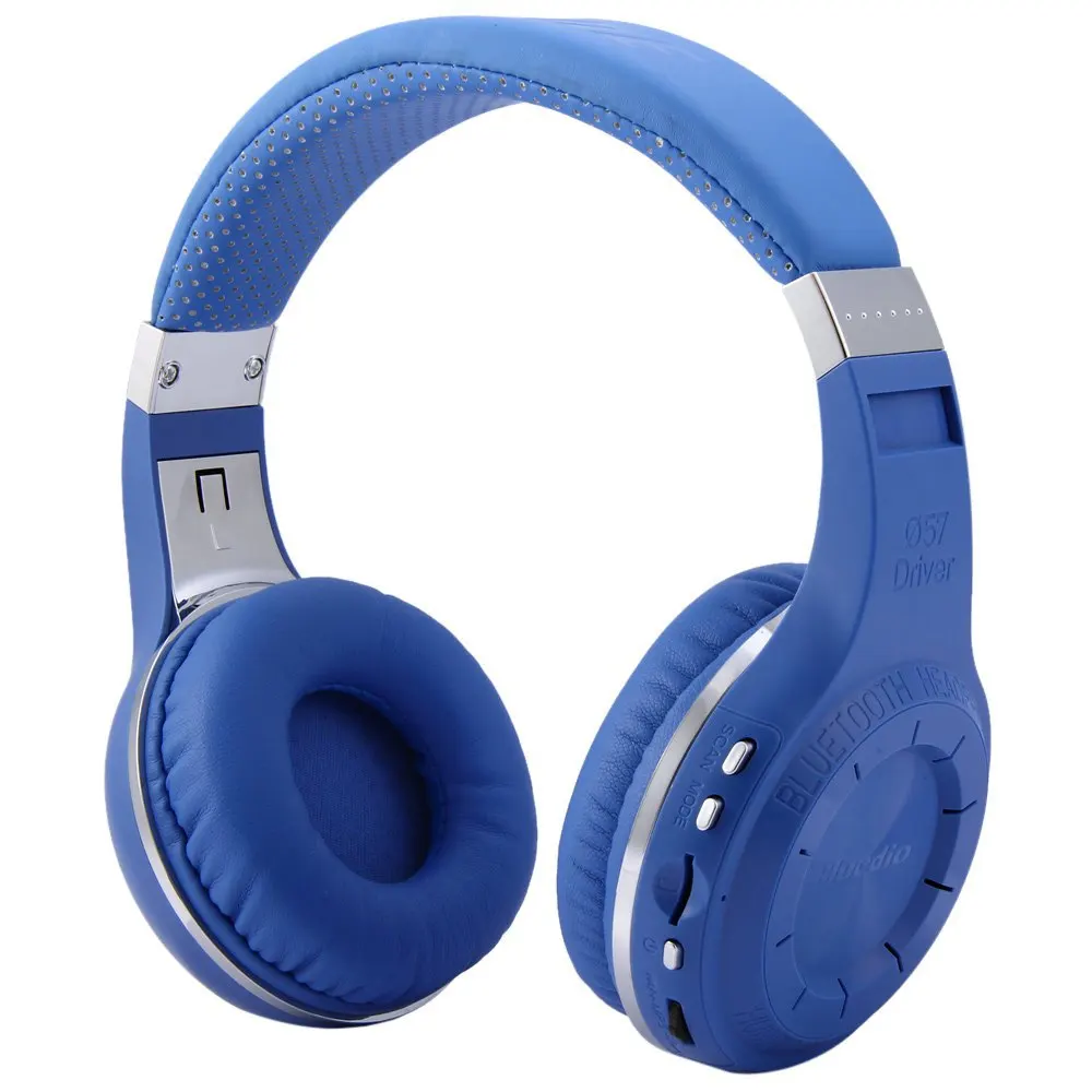 Брендовые Беспроводные стереонаушники Bluedio H + Bluetooth 100% Накладные наушники с