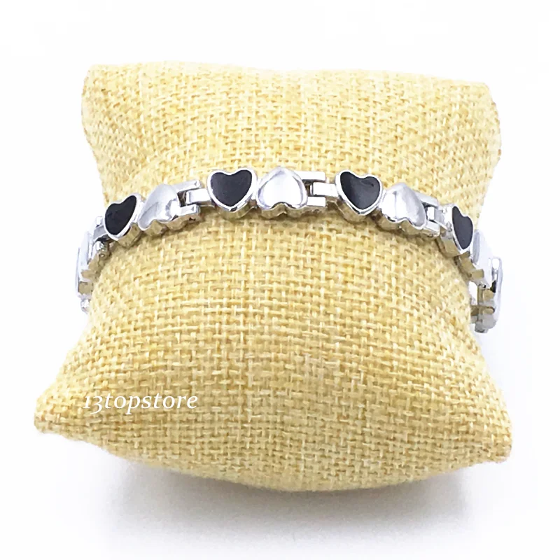 Браслет мужской из титана и магнитной терапии браслет с отрицательными ионами