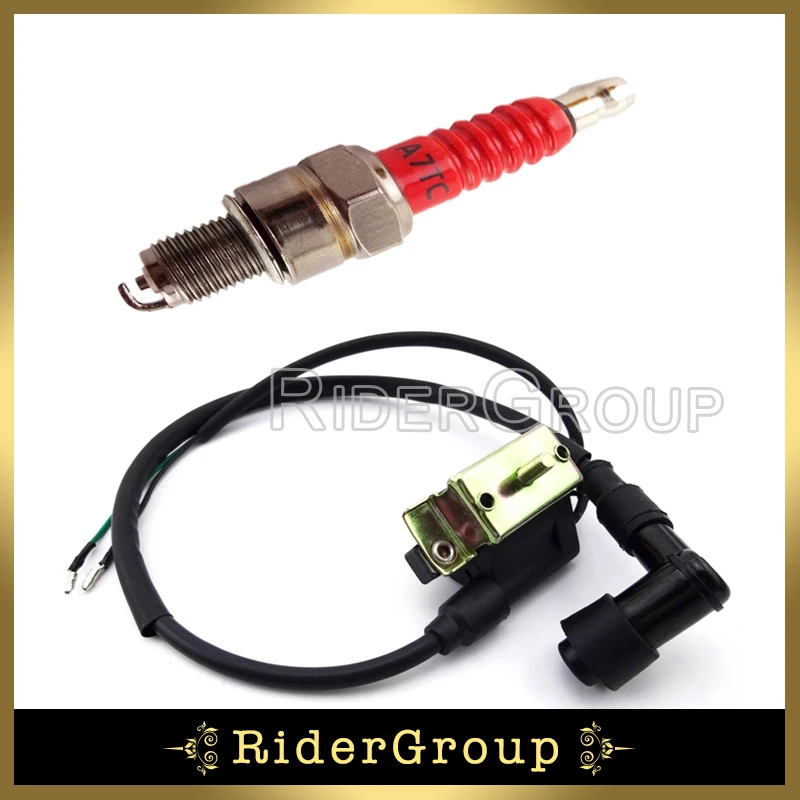 Катушка зажигания A7TC Свеча для двигателя 50 куб. См 70 90 110 125 | Автомобили и