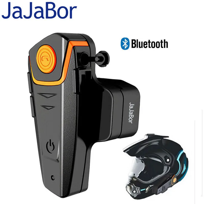 JaJaBor мотоциклетный шлем 1000 метров bluetooth гарнитура проводная и беспроводная