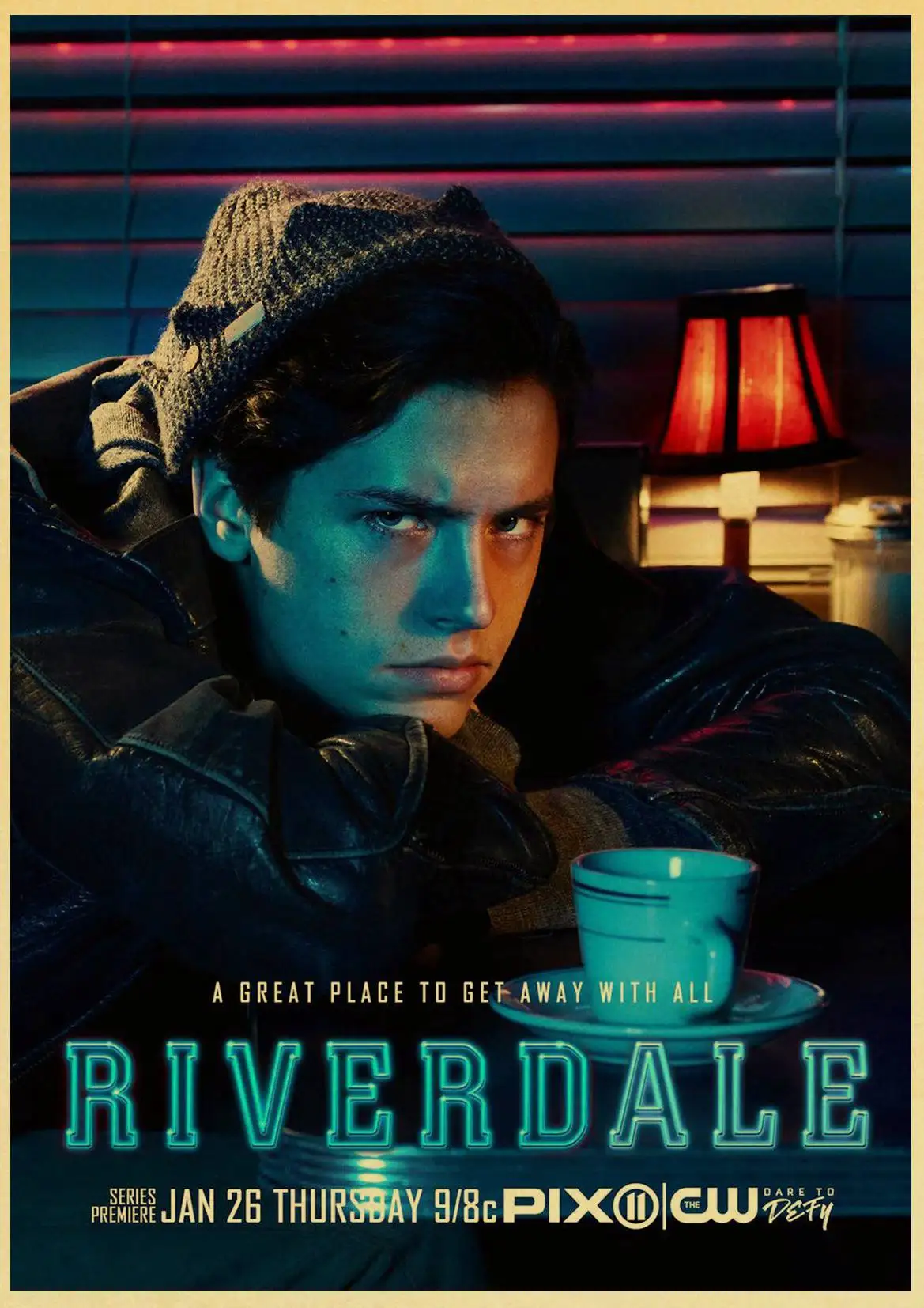 Сериал для ТВ-шоу, приписка к ответственности, ривердейл, Ретро плакат, печать на крафтовой бумаге, живопись для дома, Настенная декоративная живопись постер - Цвет: D135