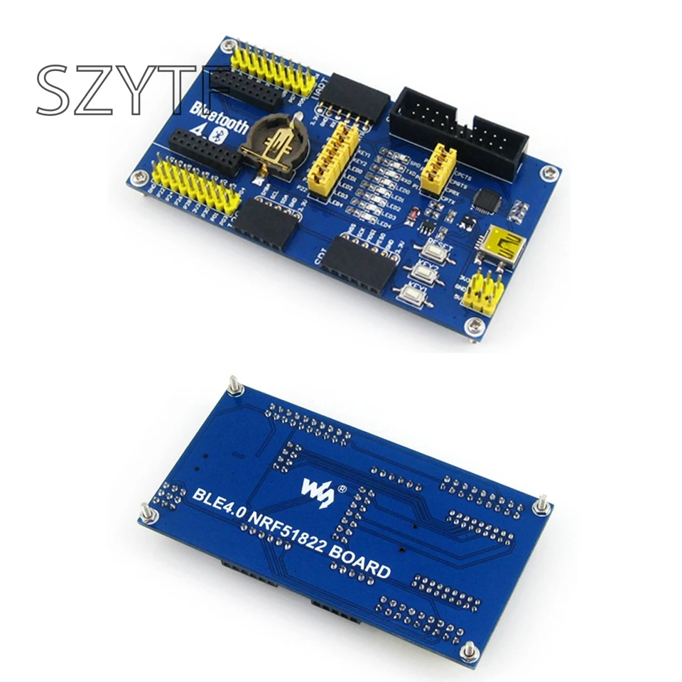 J34 Бесплатная доставка NRF51822 BLE4.0 Bluetooth оценочная плата 2 4G беспроводной модуль