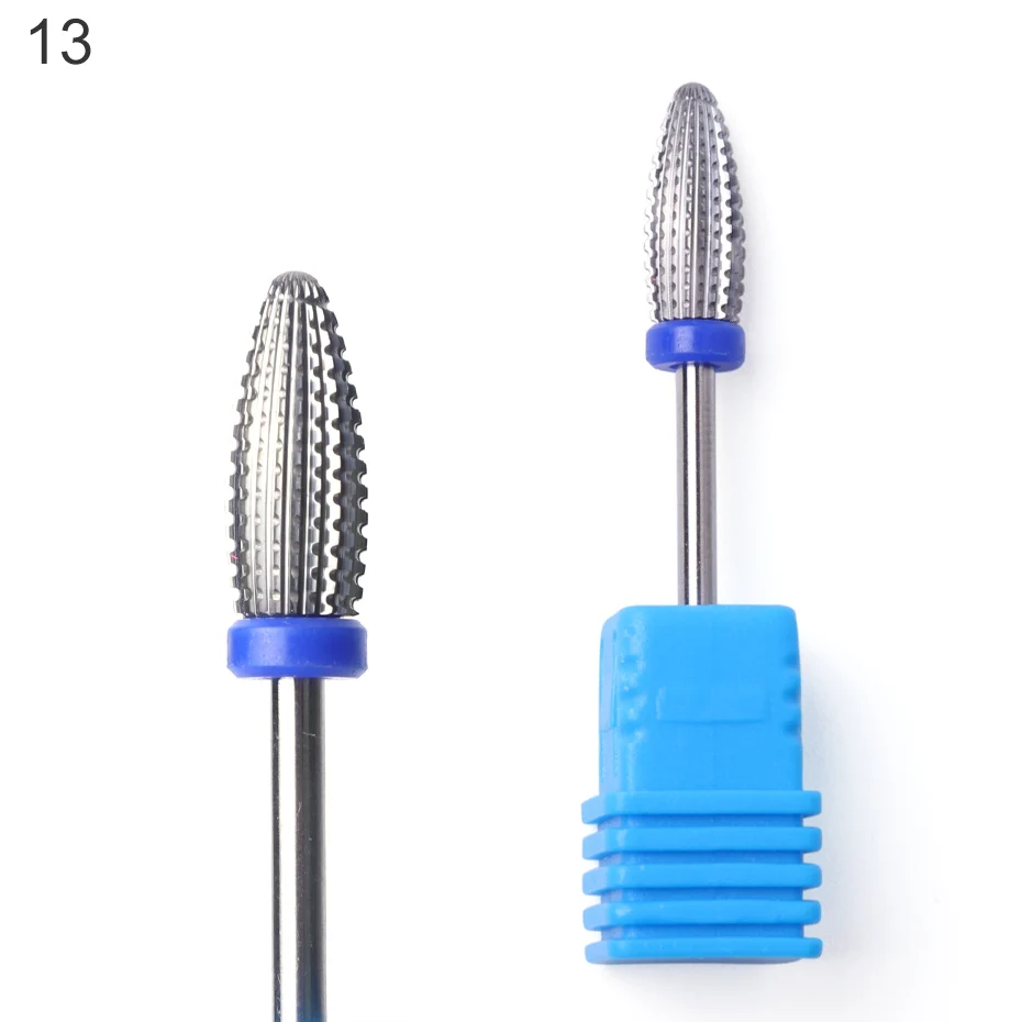 1pcs Cutter For Manicure Tungsten Carbide Burrs Nail Drill Bits Milling Machine Electric Rotary Nail Drill Accessories JI1014 - Цвет: 13