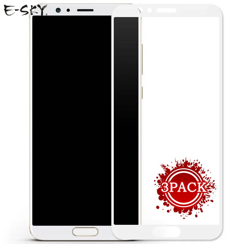 3 шт. E-SKY закаленное стекло для Huawei P9 P10 P10Life плюс защита экрана Защитная пленка