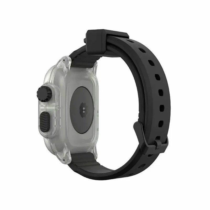 Водонепроницаемый чехол для Apple Watch band 4 iwatch band 42 мм силиконовый ремешок 44 мм 40 мм pulseira браслет умные часы аксессуары петля