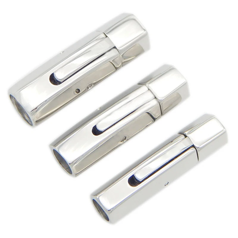 Магнитные застежки с шестигранной стойкой из нержавеющей стали 316L серебристого