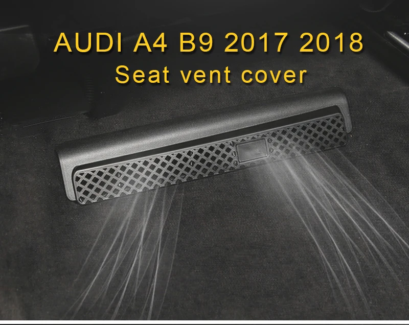 Карманго для Audi A4 A5 S4 S5 B9 автомобильное кресло A/C вентиляционное отверстие на выходе панель Крышка отделка рамка наклейка интерьерные аксессуары