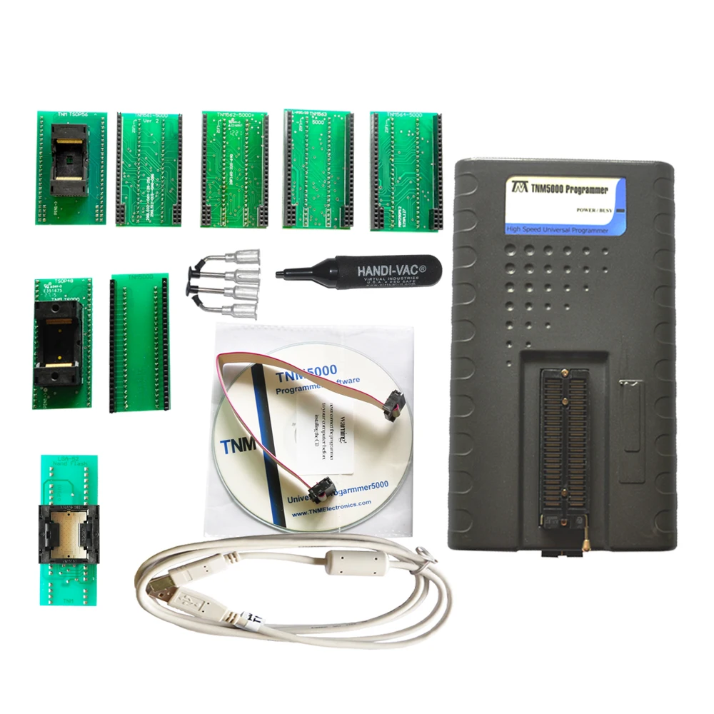 TNM5000 EPROM ISP программатор коррекции пробега + TSOP48 TSOP56 BGA52 розетки для общего