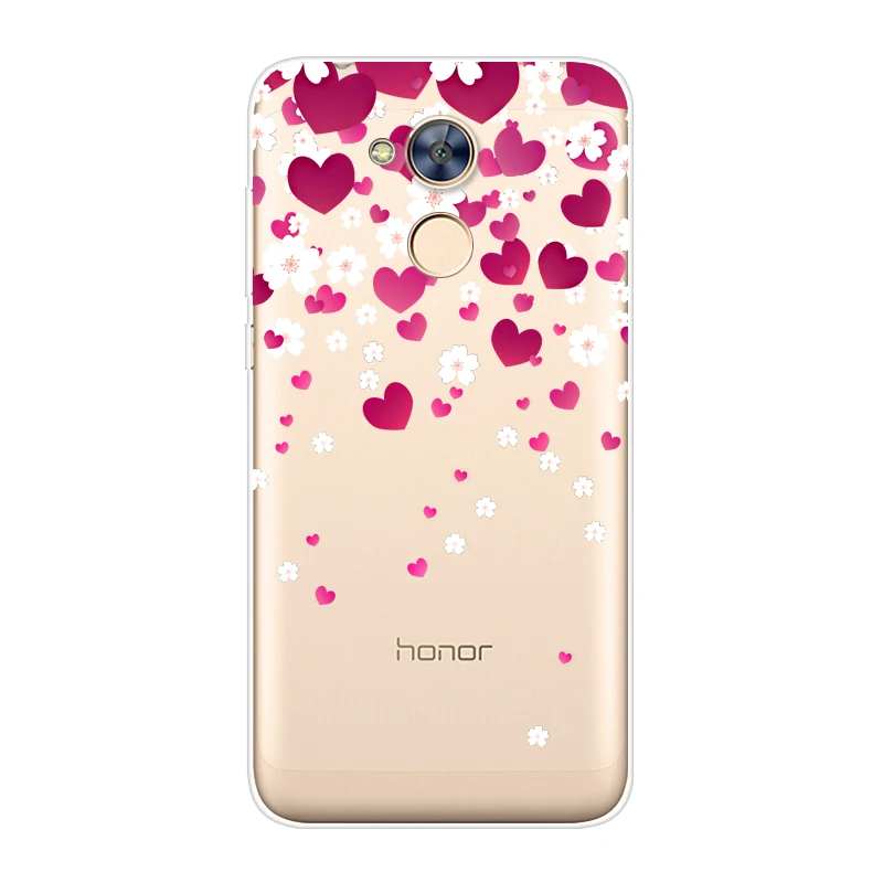 Чехол с мультипликационным рисунком счастливой собаки для Huawei Honor 6A.