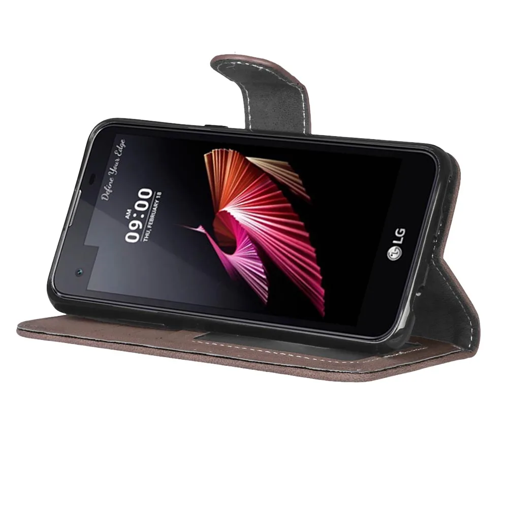 Кожаный чехол для телефона LG K500 X с бумажником для экрана для LG X screen K500N/LG X View K500DS откидной Чехол s для LG X view K500DS