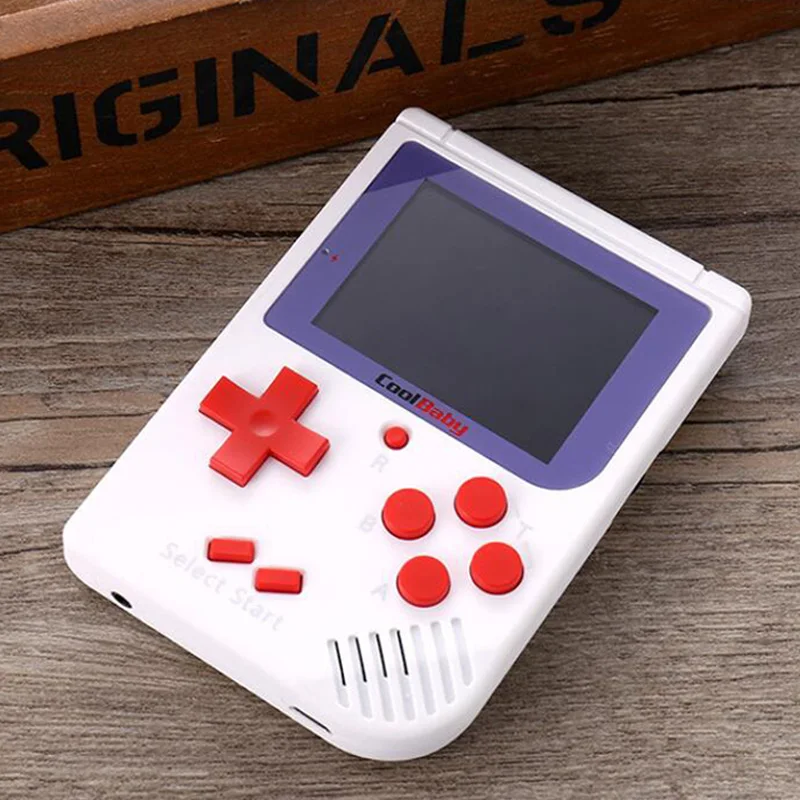 Coolbaby 2 5 дюймов RS 6 мини портативная игровая консоль встроенный 129 футболки с