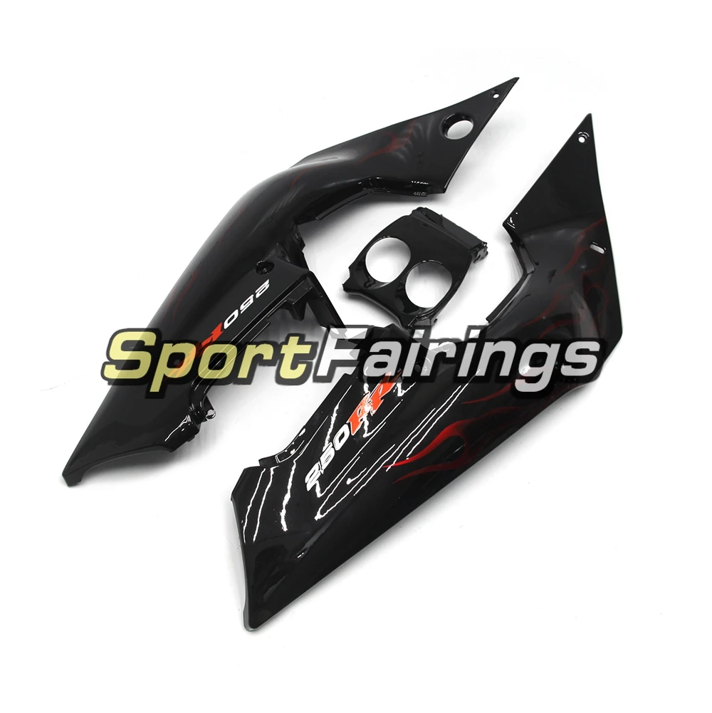 

New High Quality ABS Injaction Cowling Kit For Honda CBR250RR MC19 1988 1989 88 89 Motorcycle Gloss Black Red Fairings Bodywork
