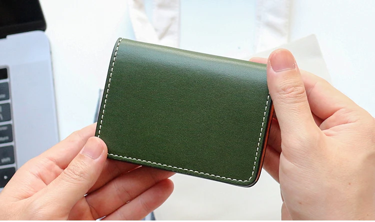 Чехол для визиток из натуральной кожи, мужские Модные Мини кошельки для кредитных карт, кошельки с магнитной пряжкой, холщовые женские кошельки для кредитных карт