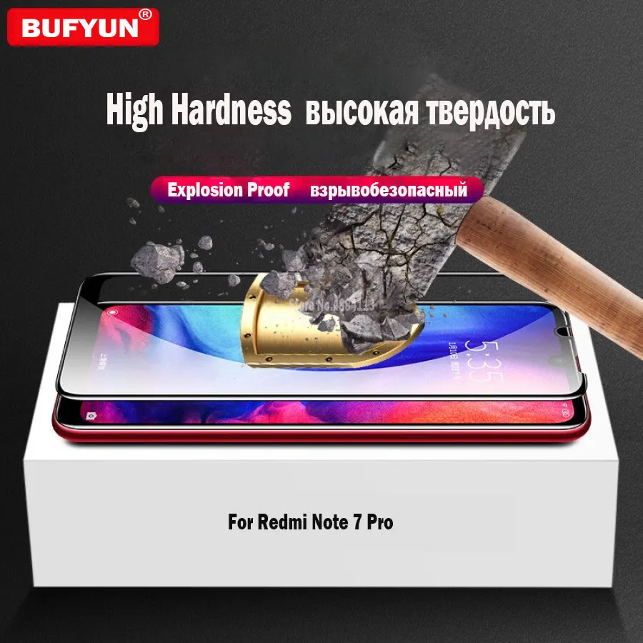 Закаленное стекло для Xiaomi Redmi Note 7 Защитное 6 Pro защитное на пленка|Защитные стёкла