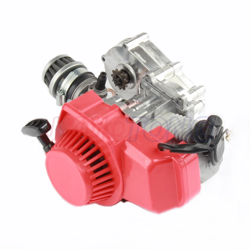Двухтактный двигатель 49cc 50cc с коробкой передач T8F 11T звездочка новый