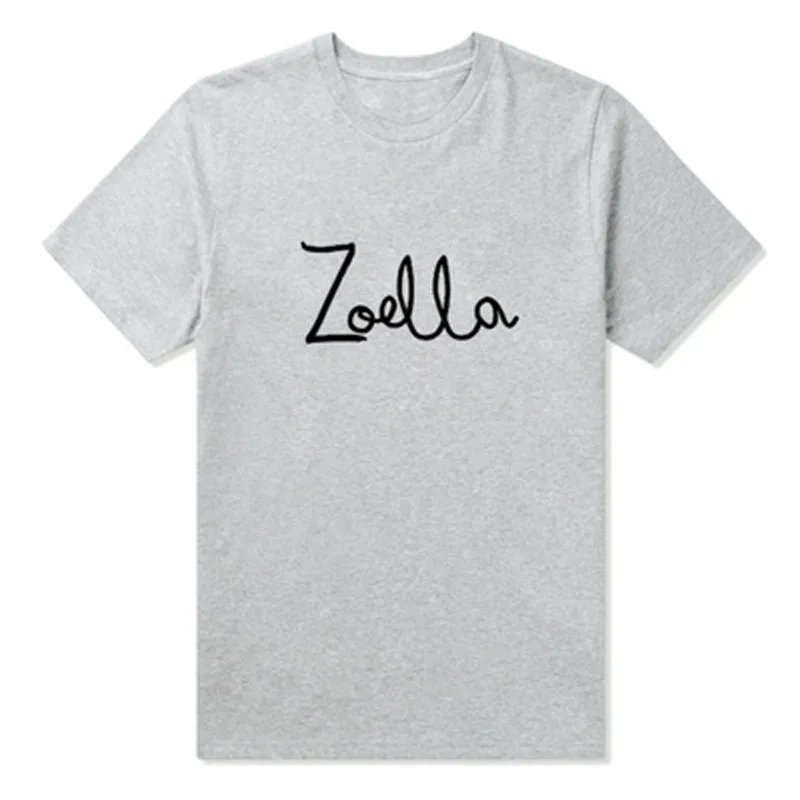 Letter Print T Shirt Women Zoella Casual Funny Tee All Match Tops Female | Женская одежда