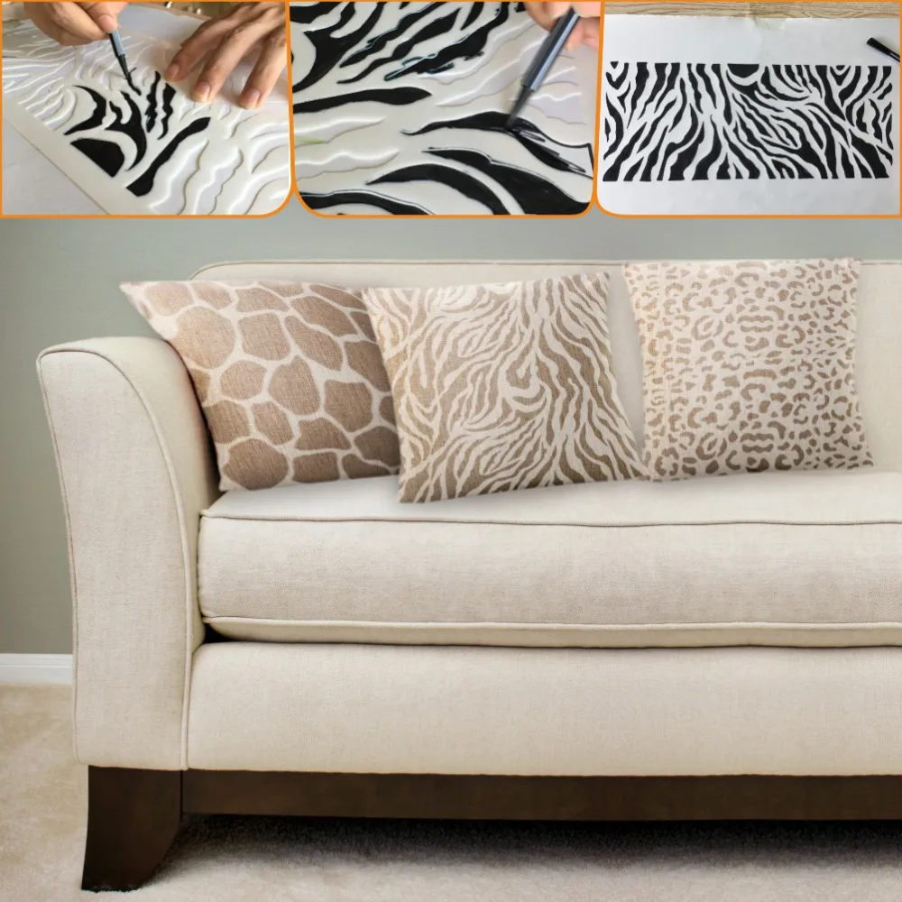 Трафарет для торта с животными шаблон дизайна помадкой и сафари украшение