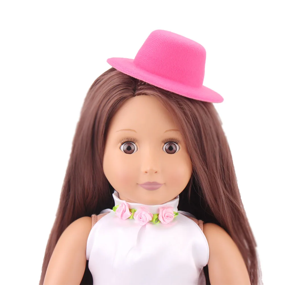 Новинка 2017 подходит для 18 дюймов American Girl Куклы Прекрасная шапка кукла аксессуары