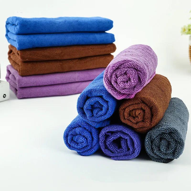 

1PC 34x75cm Fiber Cleaning Towel Car Auto Care Clean Towel Cleaning Cloths Wiping Dust Rugs for Home Clean Bicycle OK 0611