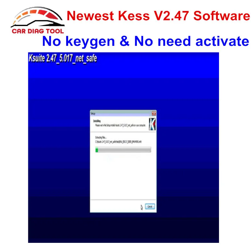 Новое поступление Kess V2.47 программное обеспечение совместимо с интернет /EU