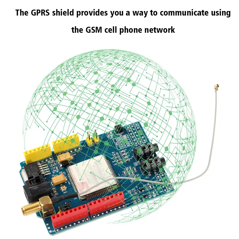SIM900 850/900/1800/1900 MHz GPRS/GSM модуль для Arduino | Инструменты