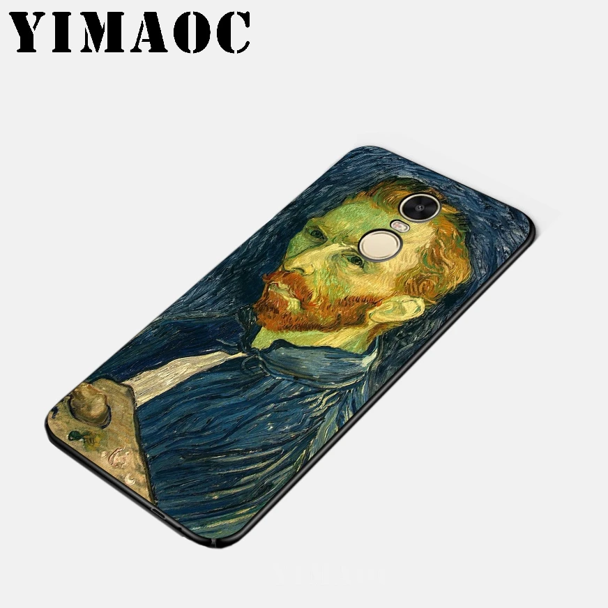 Мягкий силиконовый чехол YIMAOC Van Gogh для Xiao mi Red 6 Note 4X 4A 5A 5 Plus A1 A2 Pro Lite 8 |