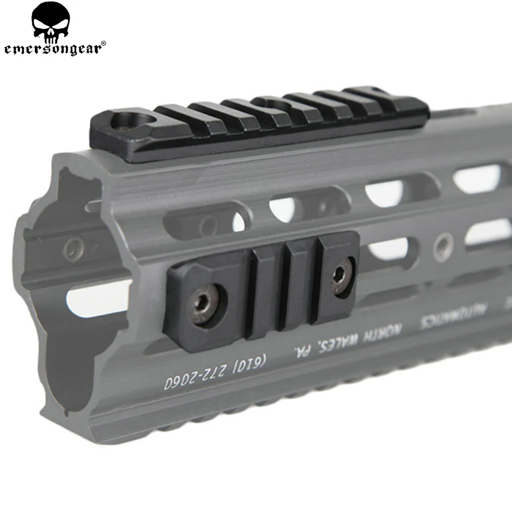 Emersongear модульный рельс s для Geissele style SMR(супер модульный рельс)/HK416 рельс(2x3 слота/1x7 слота) основание крепления прицела BD4148