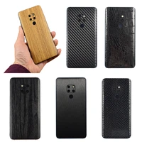 Carbon Fiber Drawing Wood Skins Phone Back Cover Sticker For HUAWEI P30 Pro P30 Lite MATE Mate 20X Mate Pro  20 Lite
