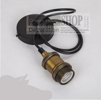 Роскошные бронзовый ретро браун чистый алюминий подвеска свет комплект