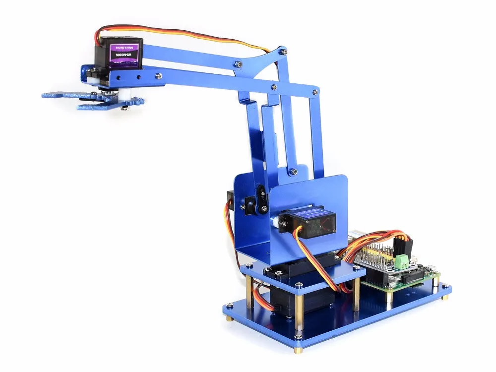 Металлическая рукоятка робота для Pi (для европы) Raspberry 4 DOF легкое управление