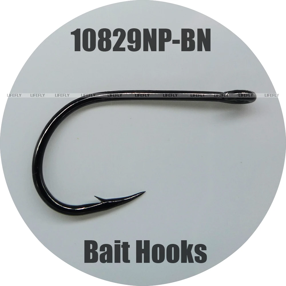 

10829NP-BN, 100pcs Bait Hooks, Fishing (old ref: 10829 BLN)