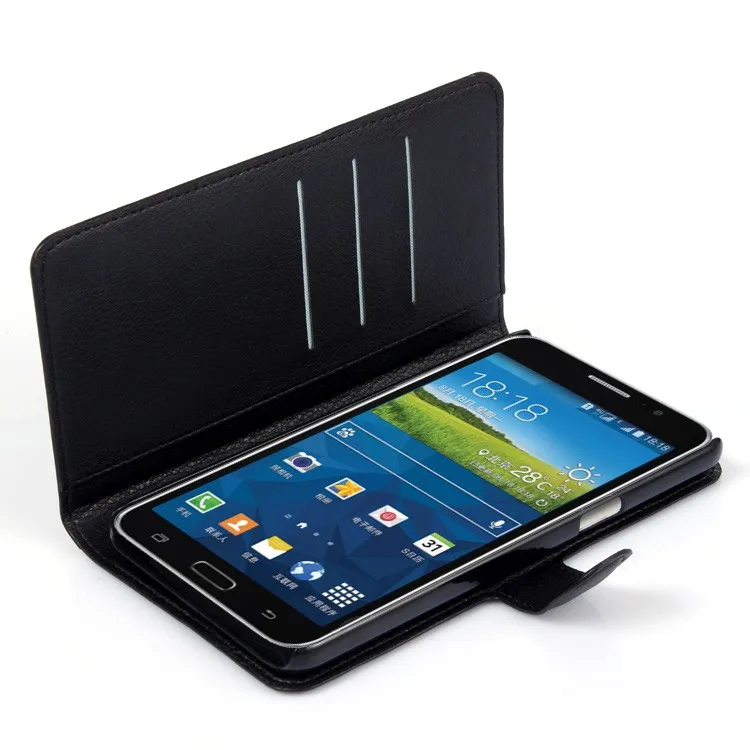 Чехол для телефона Samsung Galaxy Mega 2 G750F G7508Q книжка из искусственной кожи|Чехлы-книжки|
