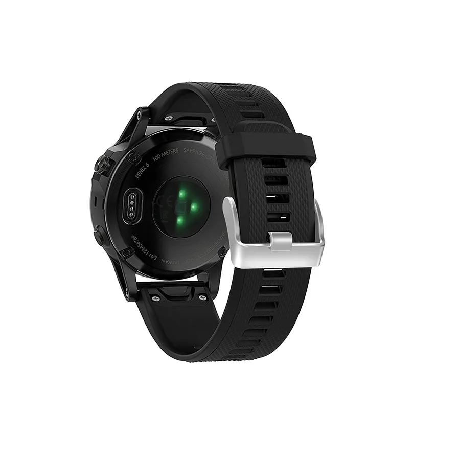 Ремешок силиконовый для смарт-часов Garmin Forerunner 935 | Наручные часы