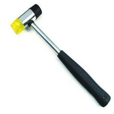 Бесплатная Доставка Сыромятной Кожи Резинового молотка питания снижается