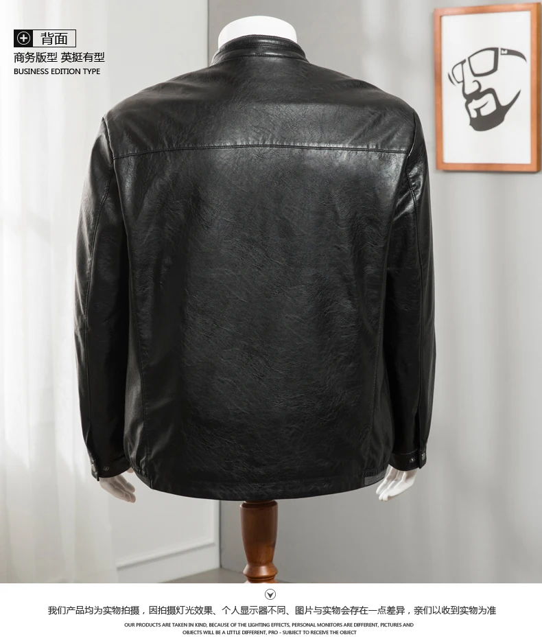 8XL 6XL 5XL 4X мужская кожаная куртка из натуральной овечьей кожи, брендовая Черная мужская куртка-бомбер, мотоциклетная Байкерская мужская куртка на осень и весну