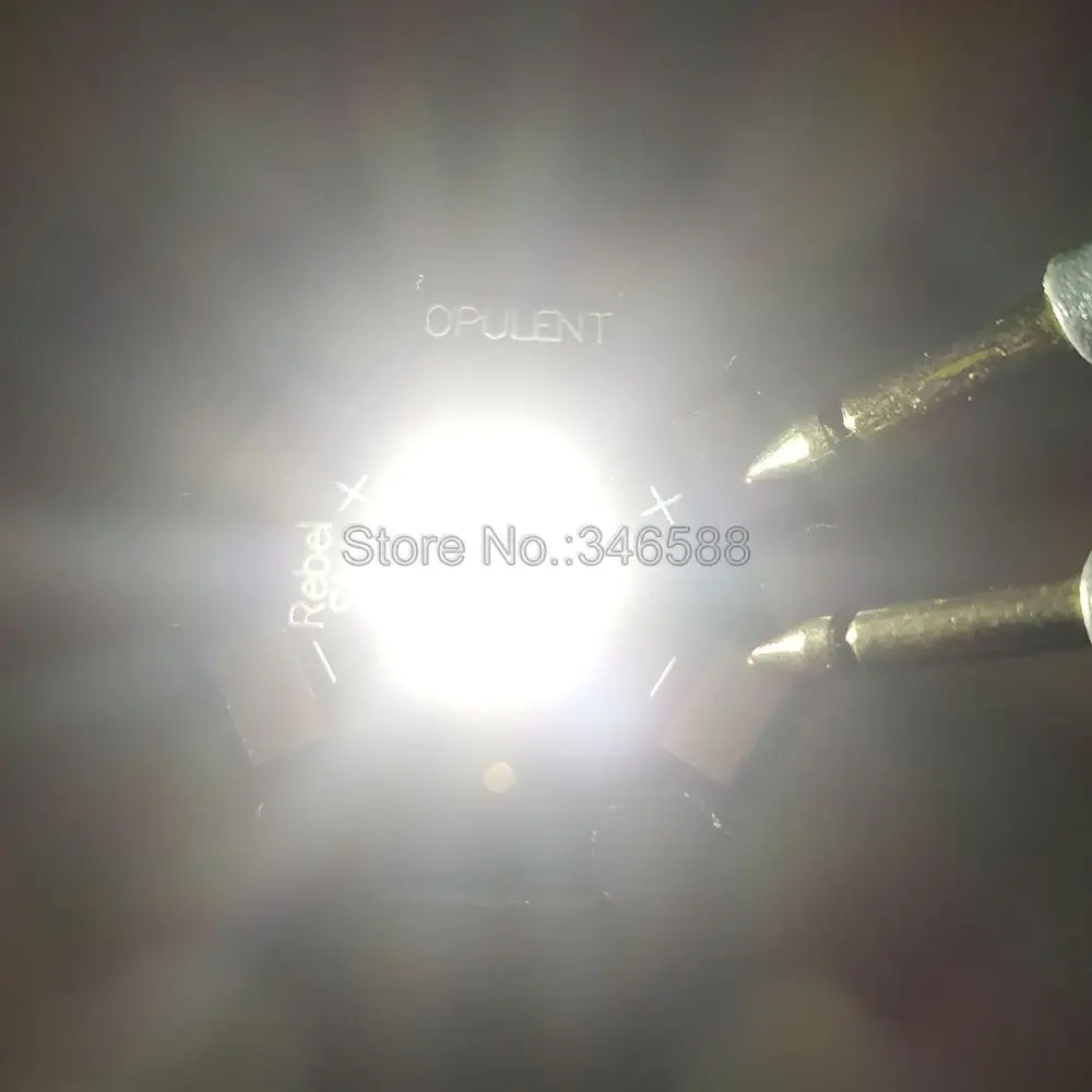5 шт. Lumi светодиодный s Rebel ES 3 Вт Красный 620NM Королевский синий 450NM зеленый 525NM холодный белый теплый белый янтарь высокая мощность светодиодный светильник