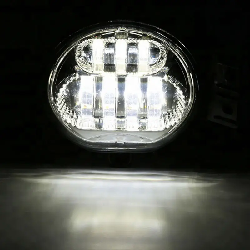 

Pair 63W Black Chrome LED Fog Lights Replacement Lamps For 2003-2009 Dodge Ram 1500 2500 3500 Durango