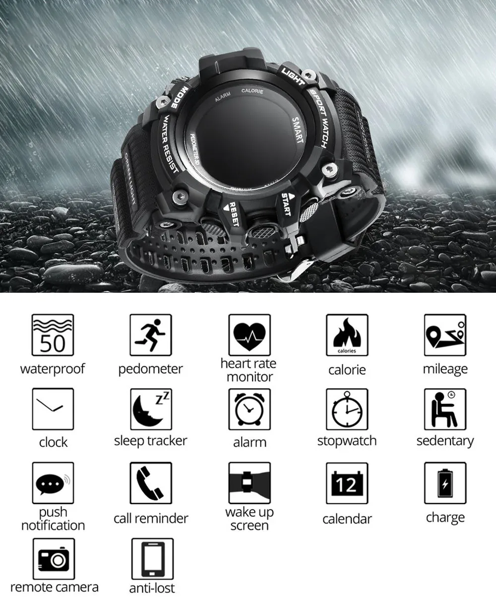 CARPRIE фитнес трекер монитор сердечного ритма водонепроницаемый физической