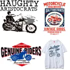 Модные трендовые мотоциклетные мужские нашивки для одежды, термотрансферные наклейки для одежды, виниловые аксессуары сделай сам для футболок и курток