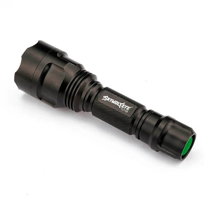 2017 5000Lm C8 CREE XM L T6 светодиодный 18650 фонарик 5 режимов тактисветильник Фокус оптовая