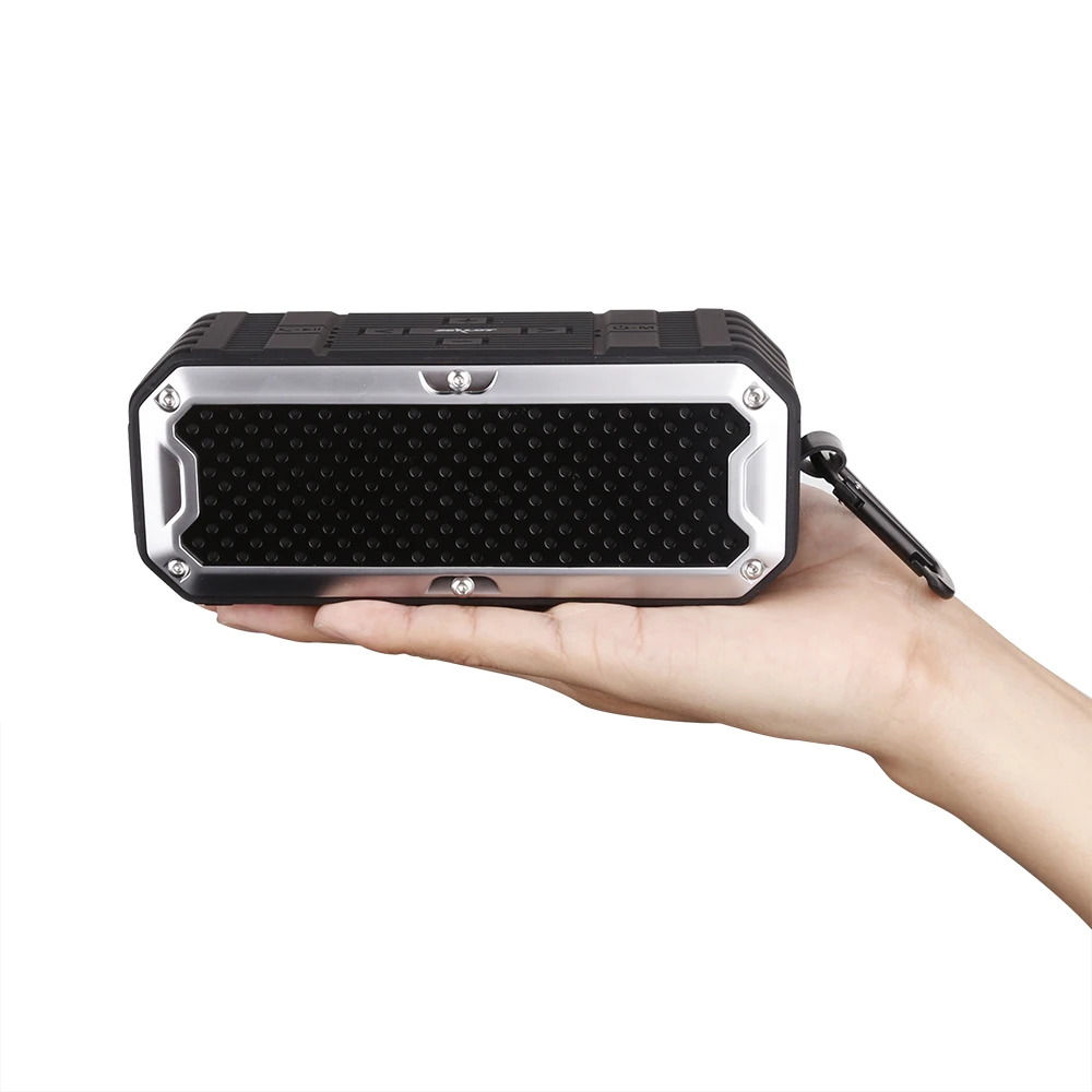 Zealot S6 Открытый водонепроницаемый IP65 Bluetooth динамик сабвуфер слот для sd карты супер