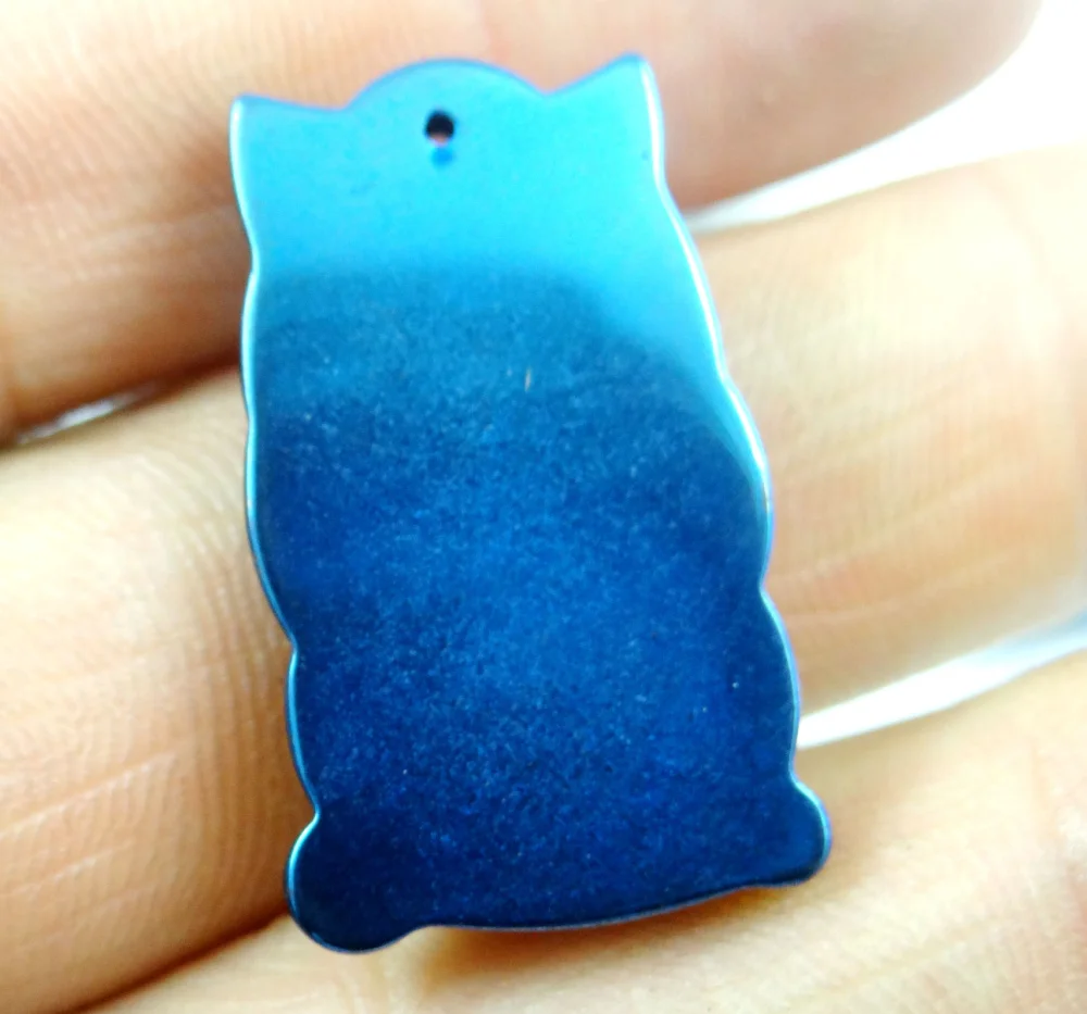 Натуральный кварцевый кристалл титановый гематит ручная работа подвеска Будды