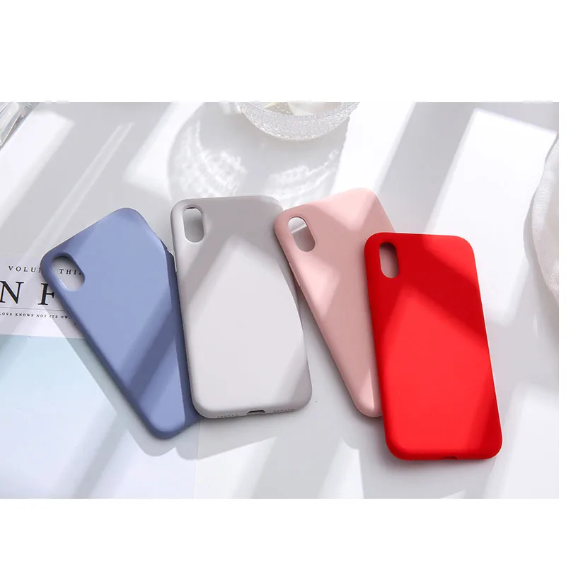 Мягкий силиконовый чехол для телефона мягкий карамельный защитный Xiaomi mi 8 8SE 9 x2 8pro