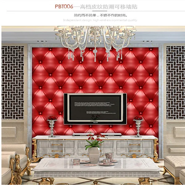 pbt006 40*300 см имитация кожи наклейки на стену мебель пленка для реставрации водонепроницаемый самоклеящиеся обои гардероб домашний декор - Цвет: pbt006