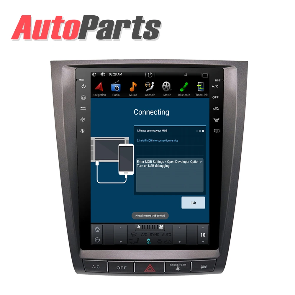 Автомобильный GPS навигатор в стиле Tesla без DVD плеера для Lexus GS GS300 GS460 GS450 GS350
