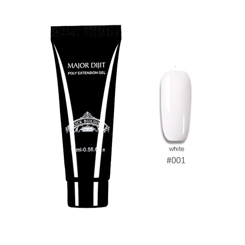 Поли быстрое строительство гель UV Типсы для наращивания ногтей Книги по