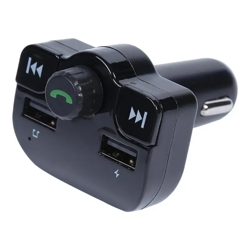 A15 Bluetooth FM Transmitter Wireless Handsfree Car Kit MP3 Player USB Charger Easy Charging Vehicle Battery Voltage Display | Автомобили