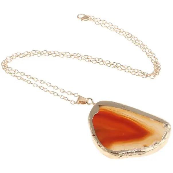 Подвески и ожерелья рождественский натуральный драгоценный камень розовый